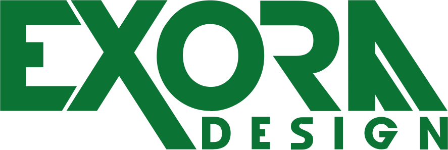 logo of exoraa design