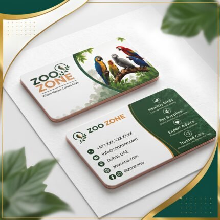 Round Corner Cards – 760mic Velvet Lamination with UV Highlights