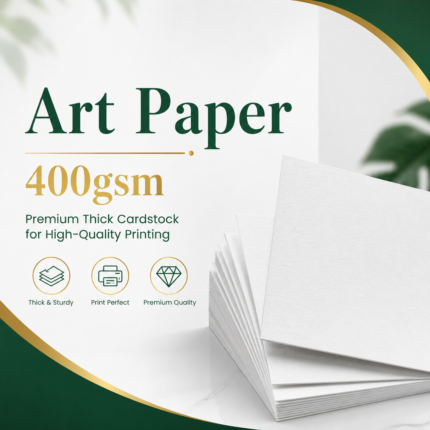 Art Paper 400gsm – Premium Thick Cardstock for High-Quality Printing